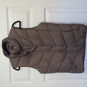 GAP vest Chocolate‎ brown Vest size M women's Trendy